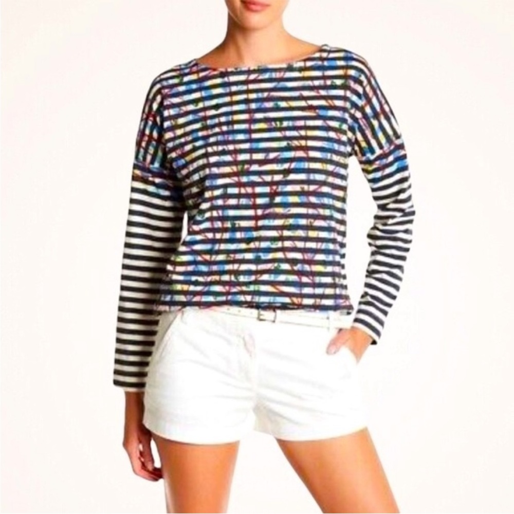 Michael de Feo for J Crew printed T-shirt